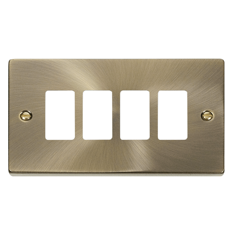 Click Deco 4G Gridpro Plate Antique Brass VPAB20404