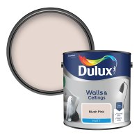 Dulux Matt Blush Pink 2.5L Paint Tin & Colour Swatch