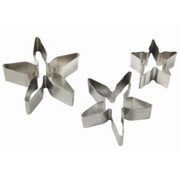 PMERC180 Rose Calyx/Poinsettia Cutter 3pce