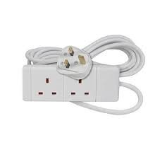 2G Socket With 2Mtr Extension Lead