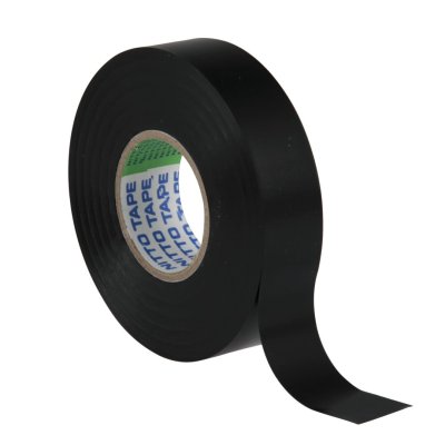 NITTO 21A 19mm x 20m ZWART PVC KLEEFBAND - 0.20mm dikte