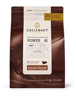 a brown bag of barry callebaut callets power, powder, 