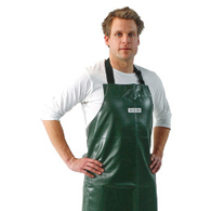 Bib aprons, aprons with sleeves