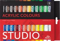 Phoenix Studio Acrylic Set - 24 Colours (12ml)