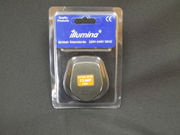 13 Amp Black Bakelite Plug Top  to IS401