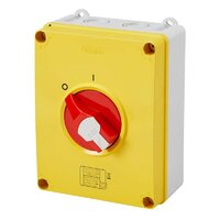Gewiss GW70438P 4 Pole Rotary Isolator Switch 70 RT HP 63 Amp