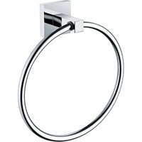 Bristan Square Towel Ring Brass Chrome Plated SQ RING C