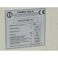 Self Adhesive Panel Plate with Holes, 75x120mm, White