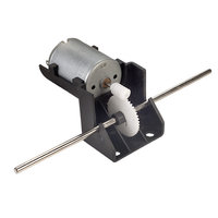 RVFM Worm Drive Gearbox with Motor
