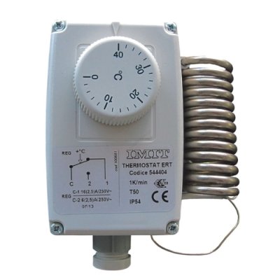 TA thermostaat  0+40 IP54 wit/stofdicht