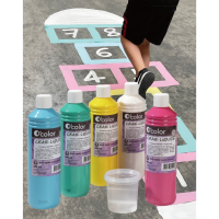 Liquid Chalk Paint Set 5 x 500ml & 10 pots 