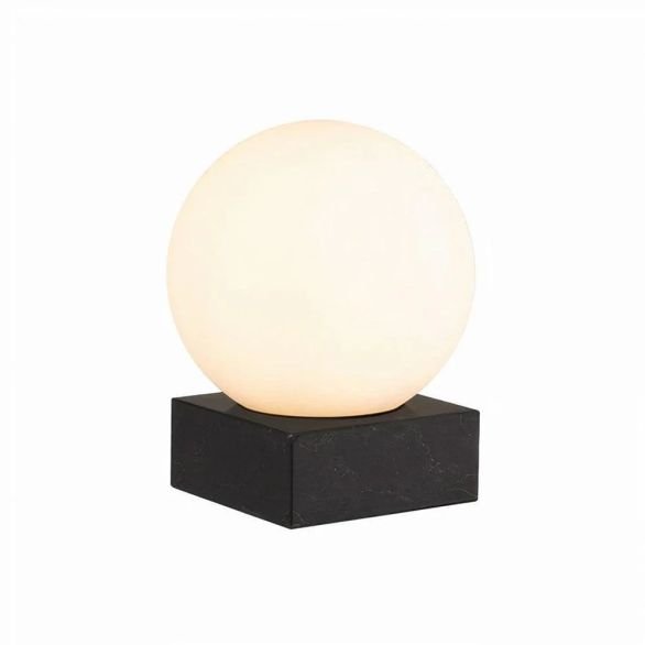 Mercator Elric Table Lamp Black Marble