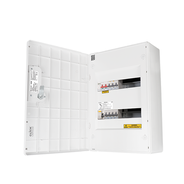 Click Elucian 2x14 100A SPD Consumer Unit CUPEB2801