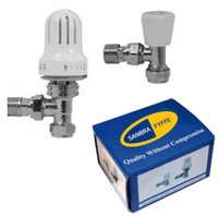 Thermostatic Radiator Valve & Lock Shield Pack