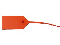 CSS 9" Flag Seal, Orange (1k/box)