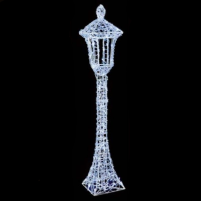 LED Soft Acrylic Lamp Post Christmas Decoration &ndash; 1.2m