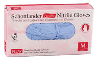 GLOVES SCHOTTLANDER NITRILE FLEX (PINK BX) M 