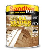 Sandtex 5L Brilliant White 365 Masonry Paint