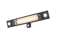 IP44 Blaze Wall Munted Patio Heater with LED Lights 1800w