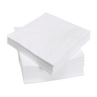 Serviettes Soft (1 Ply/White)-Wipe Up-(500x33cm) Single Pack