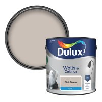 Dulux Matt Rich Taupe 2.5L Paint Tin & Colour Swatch