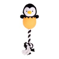Rosewood 40224 3 In 1 Penguin Dog Toy 1x4