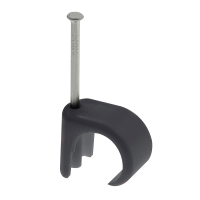 Unicrimp 22-26mm Black Round Clips (50)