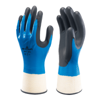 SHOWA 377 OIL/LIQUID PROTECTION GLOVES- CUT LEVEL 1