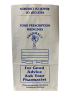 PRESCRIPTION BLOCK BOTTOM BAGS