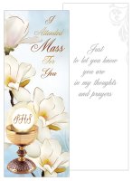 Card - I Attended Mass For You   (19996)