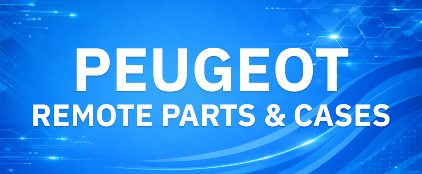 Peugeot Remote Parts & Cases