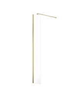 ASPECT 300MM WETROOM PANEL BRUSHED GOLD