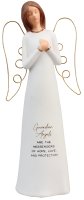 Porcelain Angel Statue/Guardian Angel  (39723)