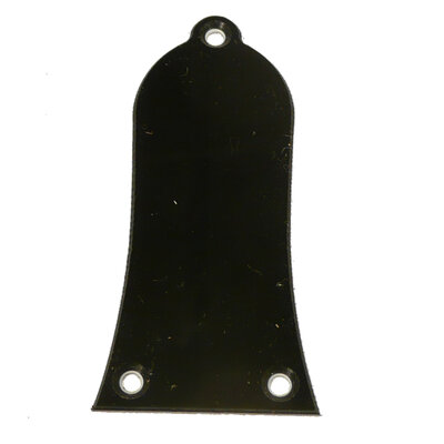 Guitar Truss rod cover, black plastic