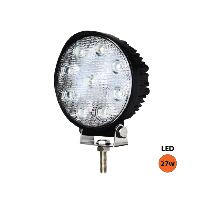 LED Round Work Lamp (27W)
