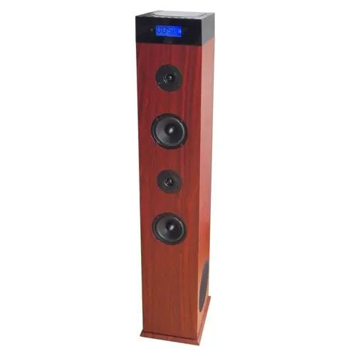 Roadstar Wood Finish Tower Speaker