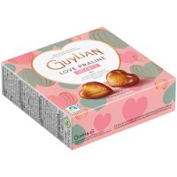 Guylian marbled choc praline hearts in 4 choc gift box - 24x42g