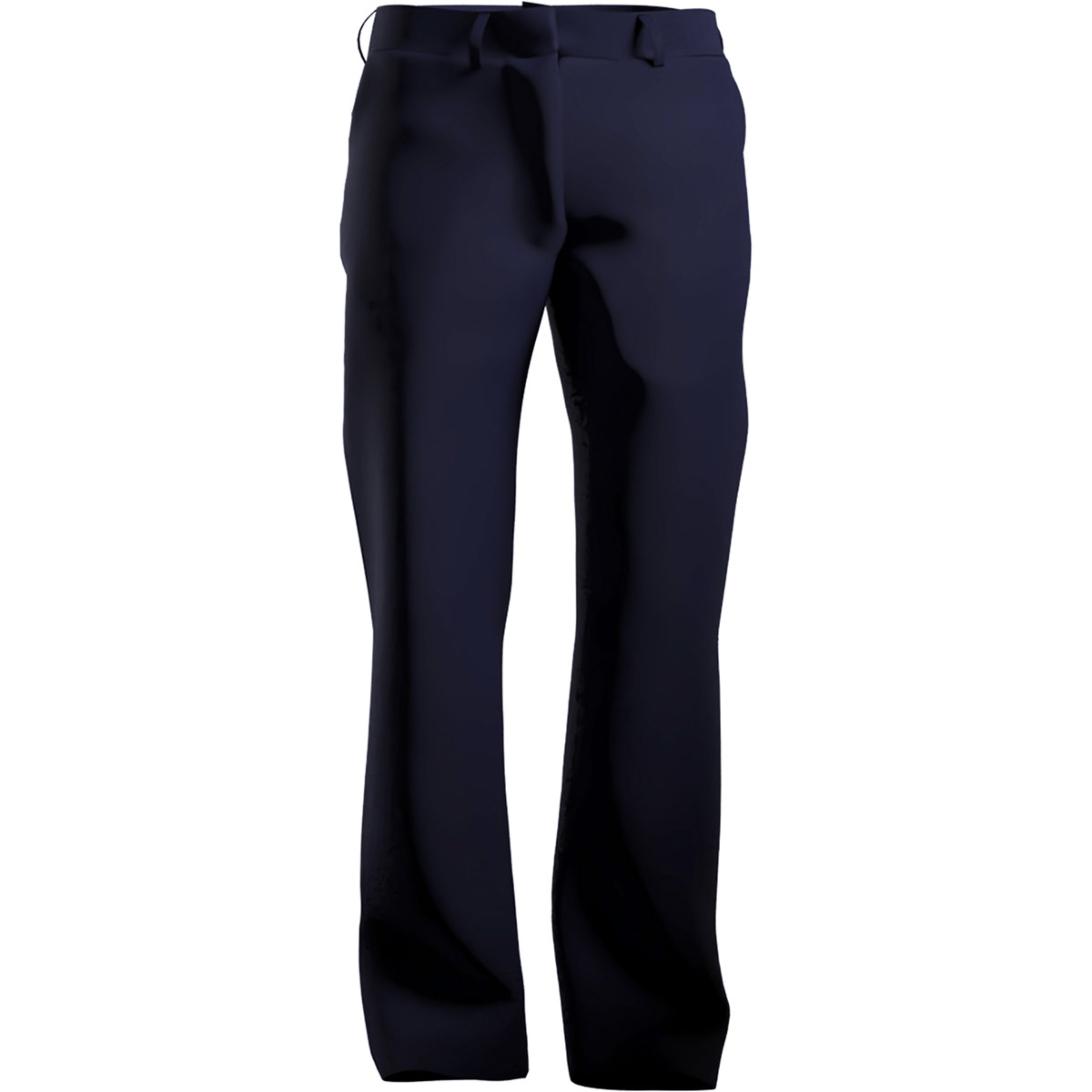 ORBIT LADIES TROUSER STRAIGHT LEG, NAVY
