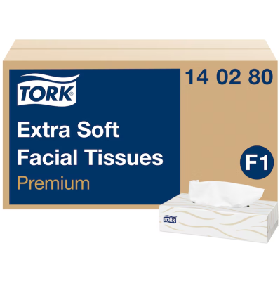 TORK EXTRA SOFT PREMIUM FACIAL TISSUES 100SHT
