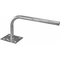 450mm Upright Stand off bracket Galvanized steel 1.25"