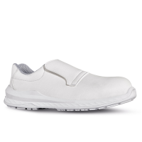U-Power Madrid Slip on White Shoe, S2 SRC ESD