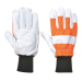 Oak Chainsaw Protective Glove, Orange
