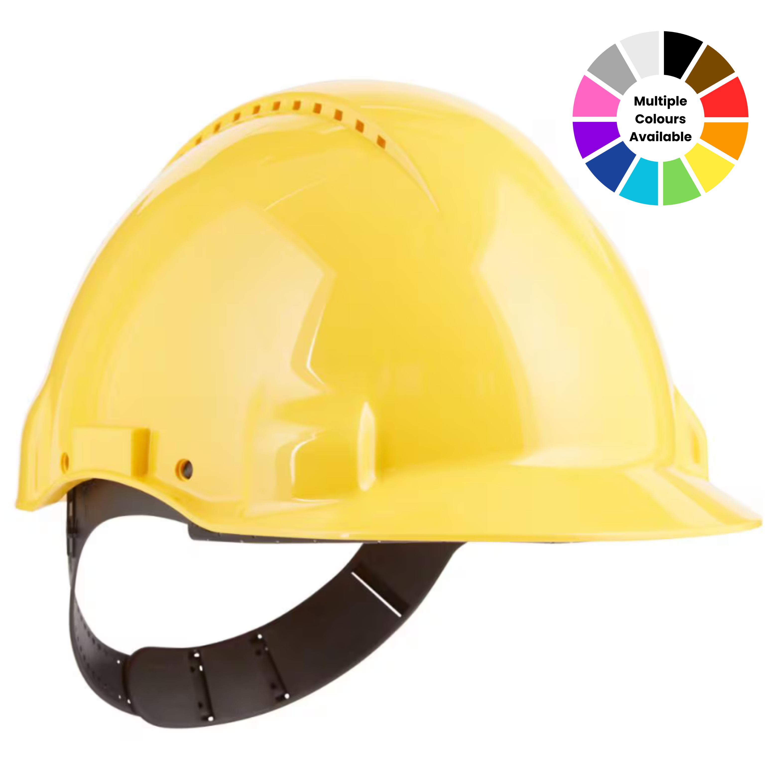 3M™ G3000 Safety Ventilated Helmet, Pinlock, Plastic Sweatband, Orange