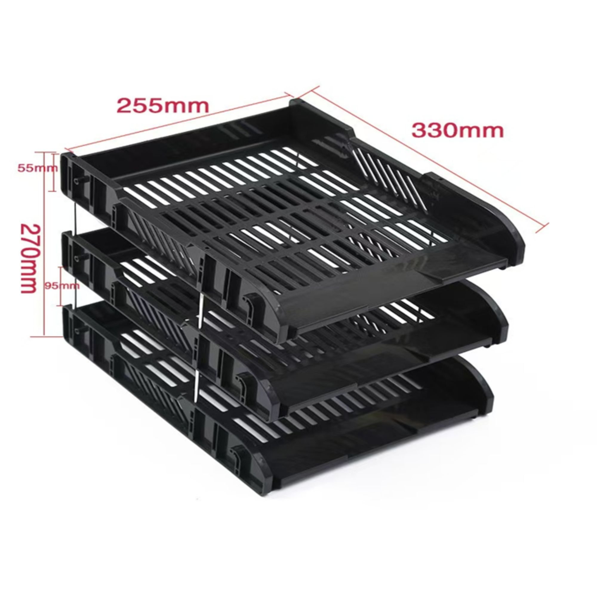 3 Tier Office Paper Tray
