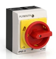 Plymouth Small 32 Amp 3 pole Rotary Isolator IP65