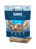 Gunni's Traceable Fish Dog Treats - Cod Skin Chews 150g x 1