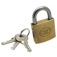 Key Alike Brass Padlock 63mm