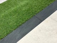 Anthracite Black Porcelain Edging 900mm x 150mm x 20mm.