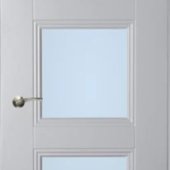 Catton White Primed Clear Glass
