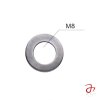 DIN 125A Flat Washer M8 Steel Zinc-Plated